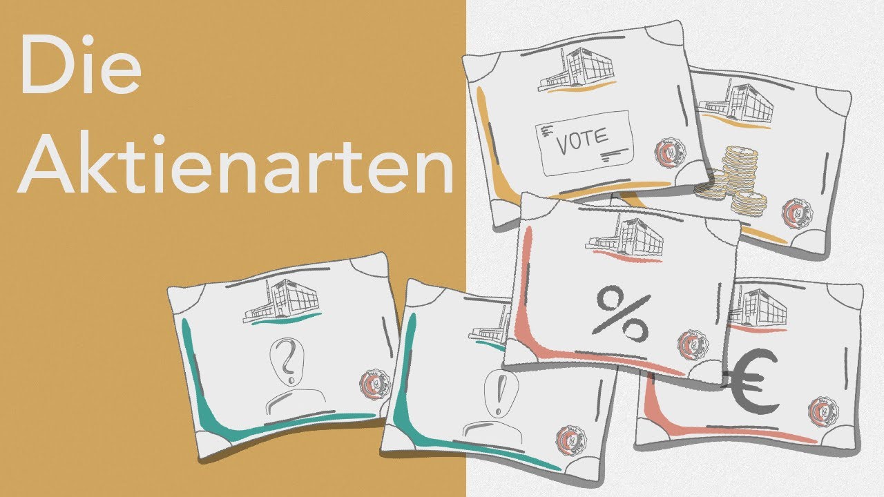 Die Aktienarten einfach erkl&auml;rt - Was sind Stammaktien, Vorzugsaktien, Inhaberaktien, Namensaktien?