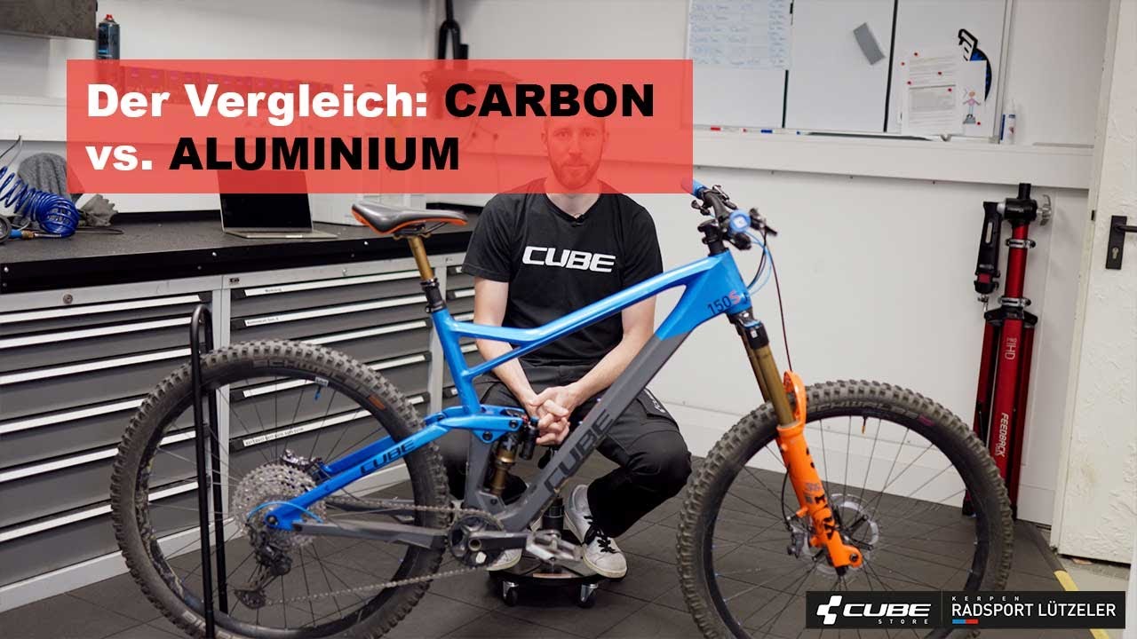 Carbon vs. Alu &ndash; Welcher Fahrradrahmen h&auml;lt mehr aus?