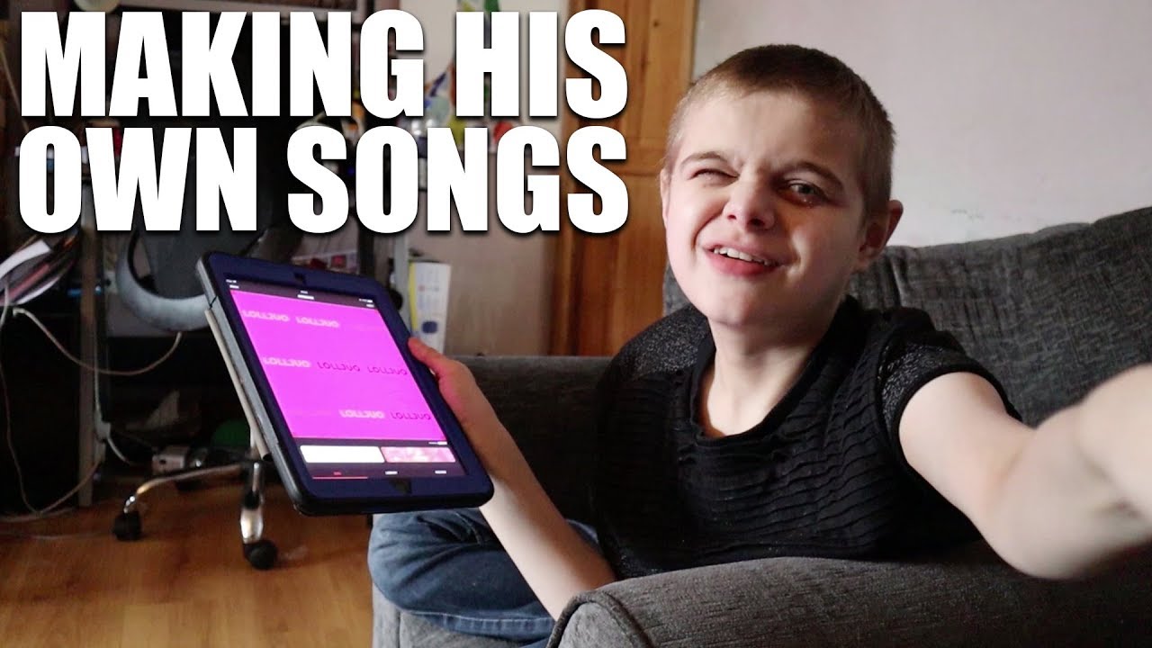 MAKING HIS OWN DITTY SONGS | AUTISM FAMILY VLOG