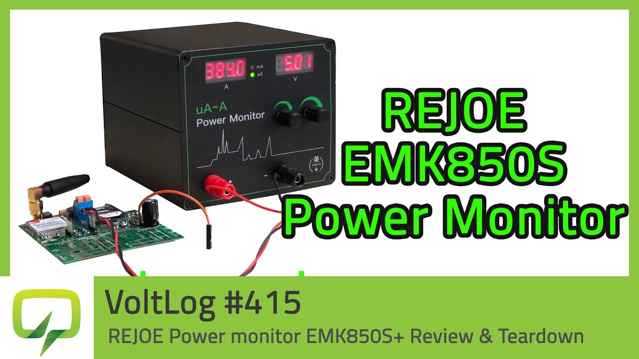 REJOE Power monitor EMK850S+ Review & Teardown | Voltlog 