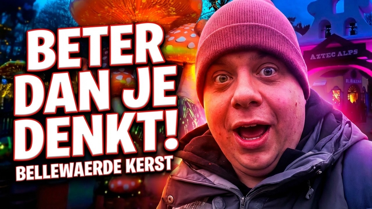 LIVE SHOWS in Bellewaerde Kerst: Beter Dan Je Denkt! 🎭✨