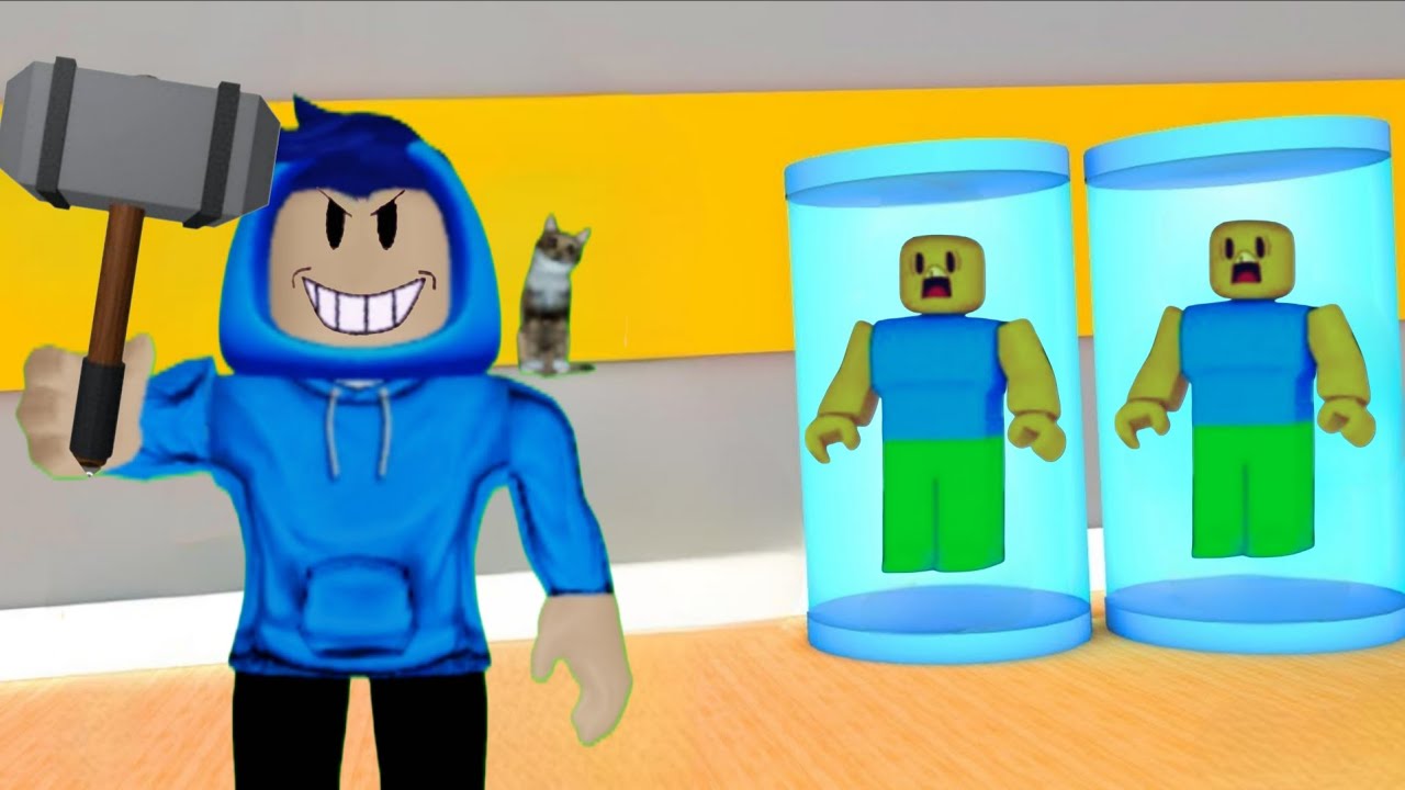 Jogando De Marretão No Roblox