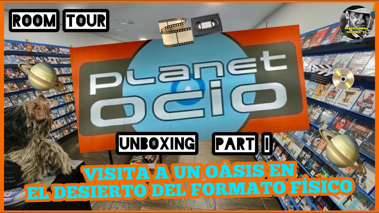 Visita a 🪐 PLANET OCIO 🪐 • Tienda del formato físico de cine📀🎬 unboxing part I