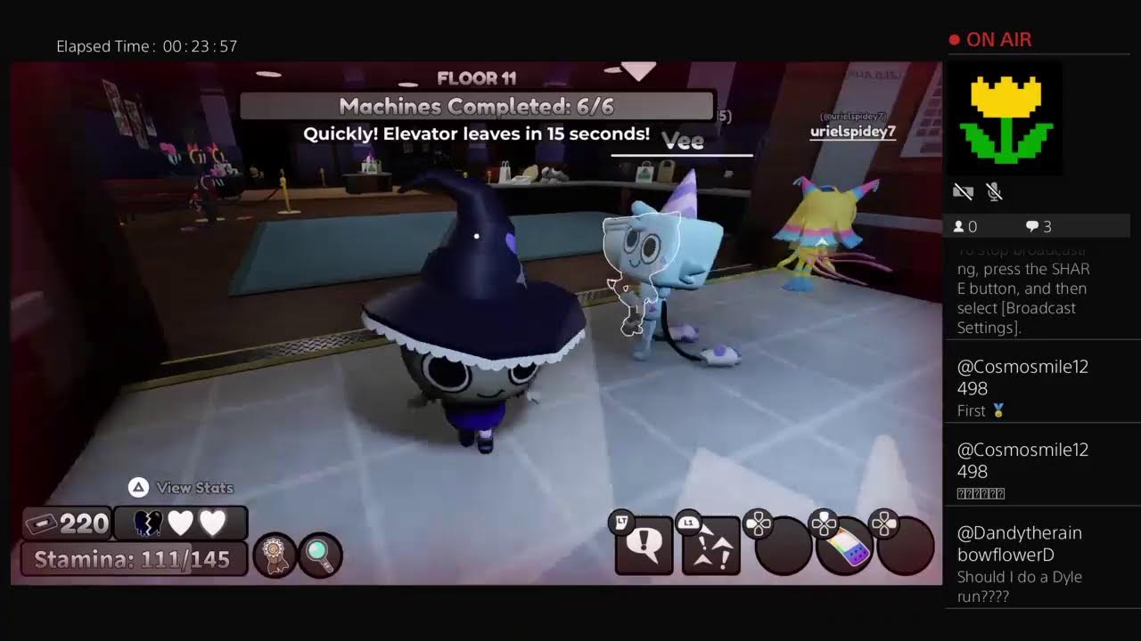 Doing a stream with my classmate n friend ghazt cousin