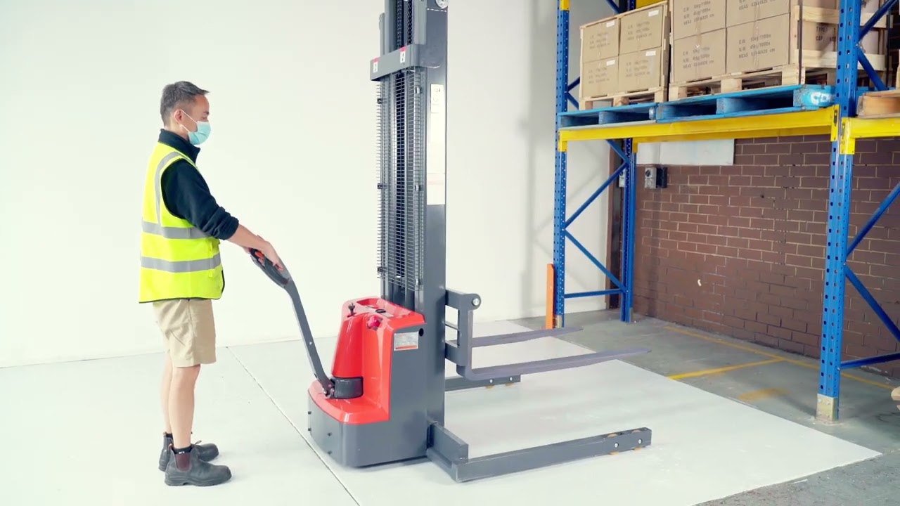 JIALIFT Full Electric Stacker Straddle Legs 10GH S