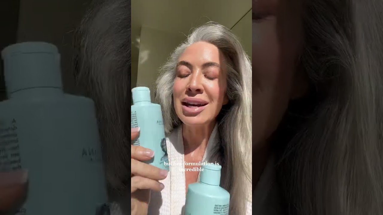 My favorite shampoo and conditioner for grey hair