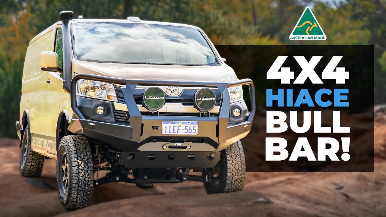 4x4 Toyota HIACE BULL BAR - Everything You Need To Know!
