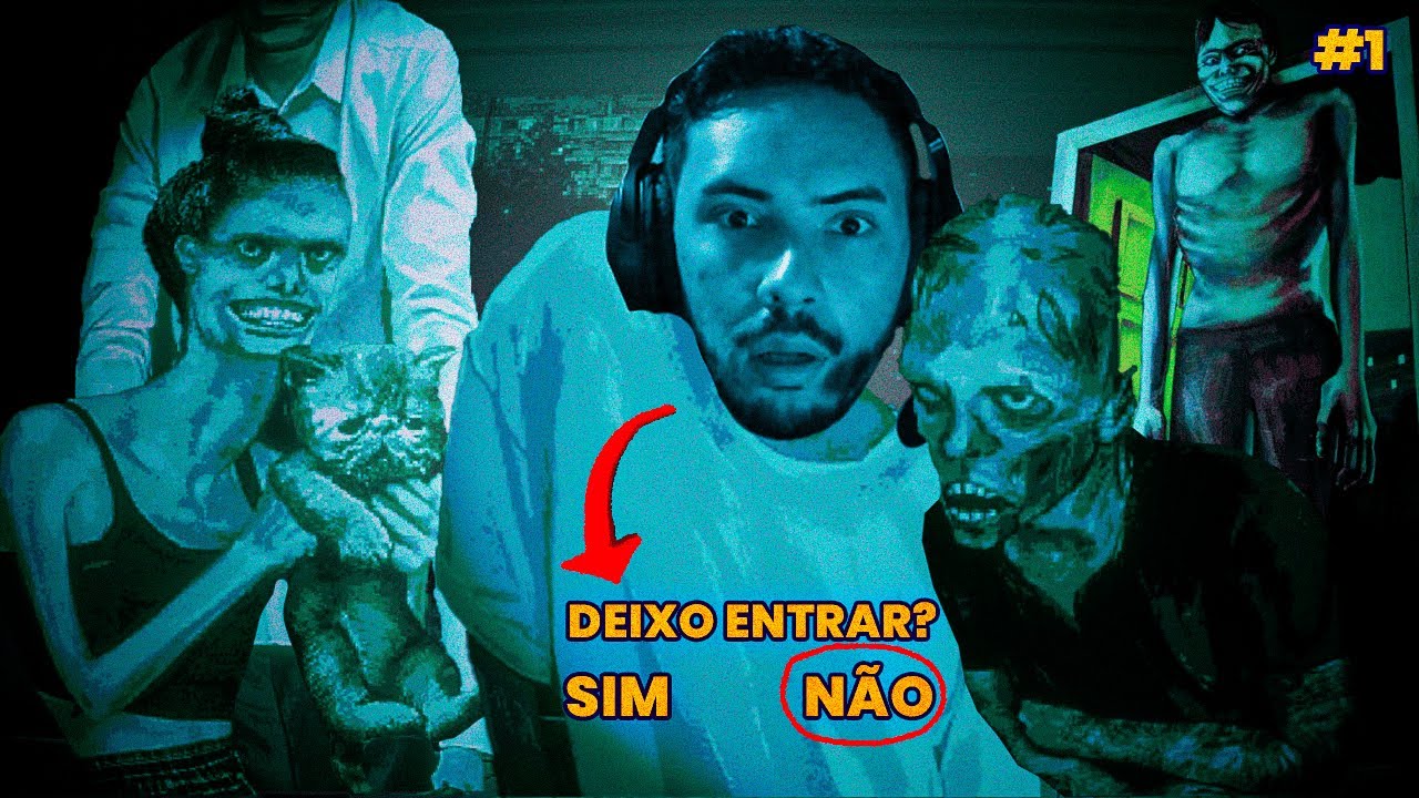 MINHA CASA FOI INVADIDA! - NO, I NOT HUMAN  ( A RUN MAIS LOUCA QUE VOCÊ VERA )