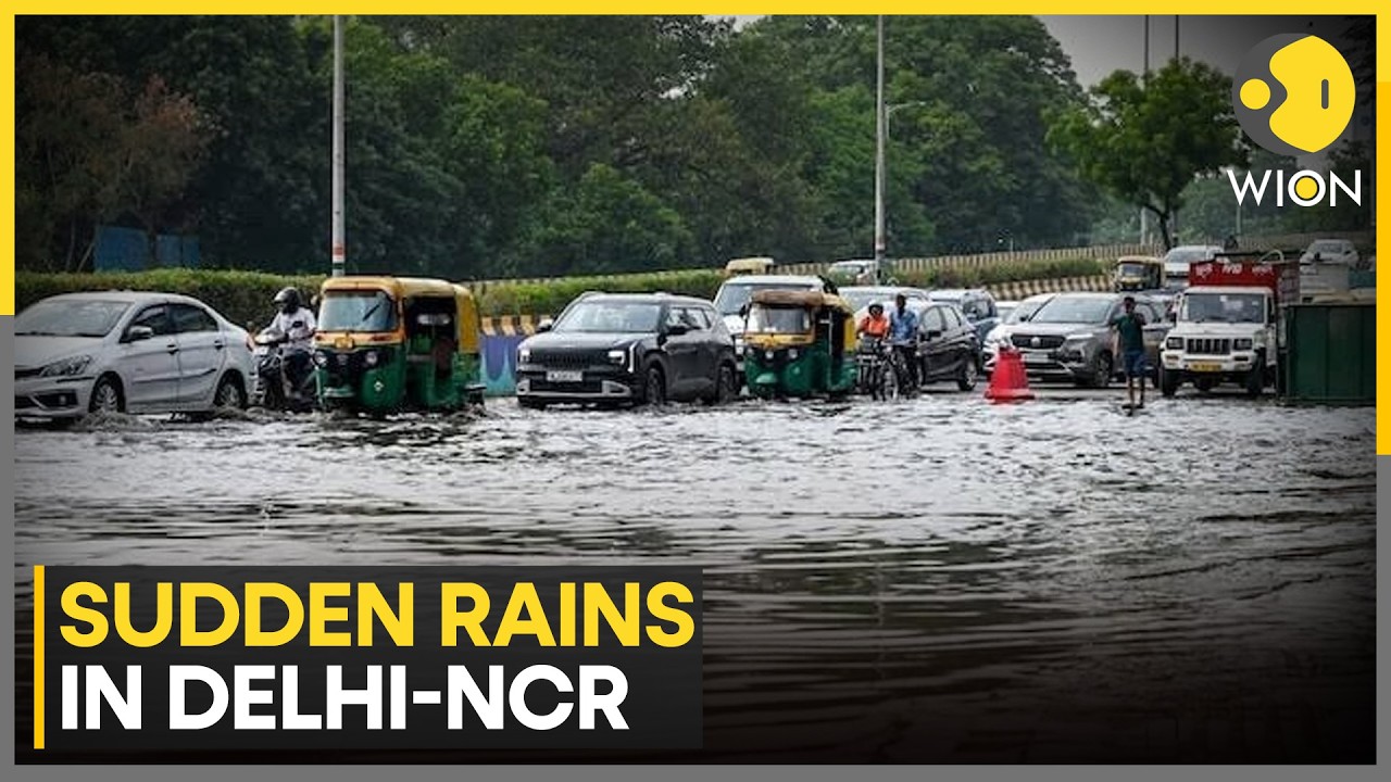 Monsoon Advances Across North India: Rainfall Batters Mumbai | WION News