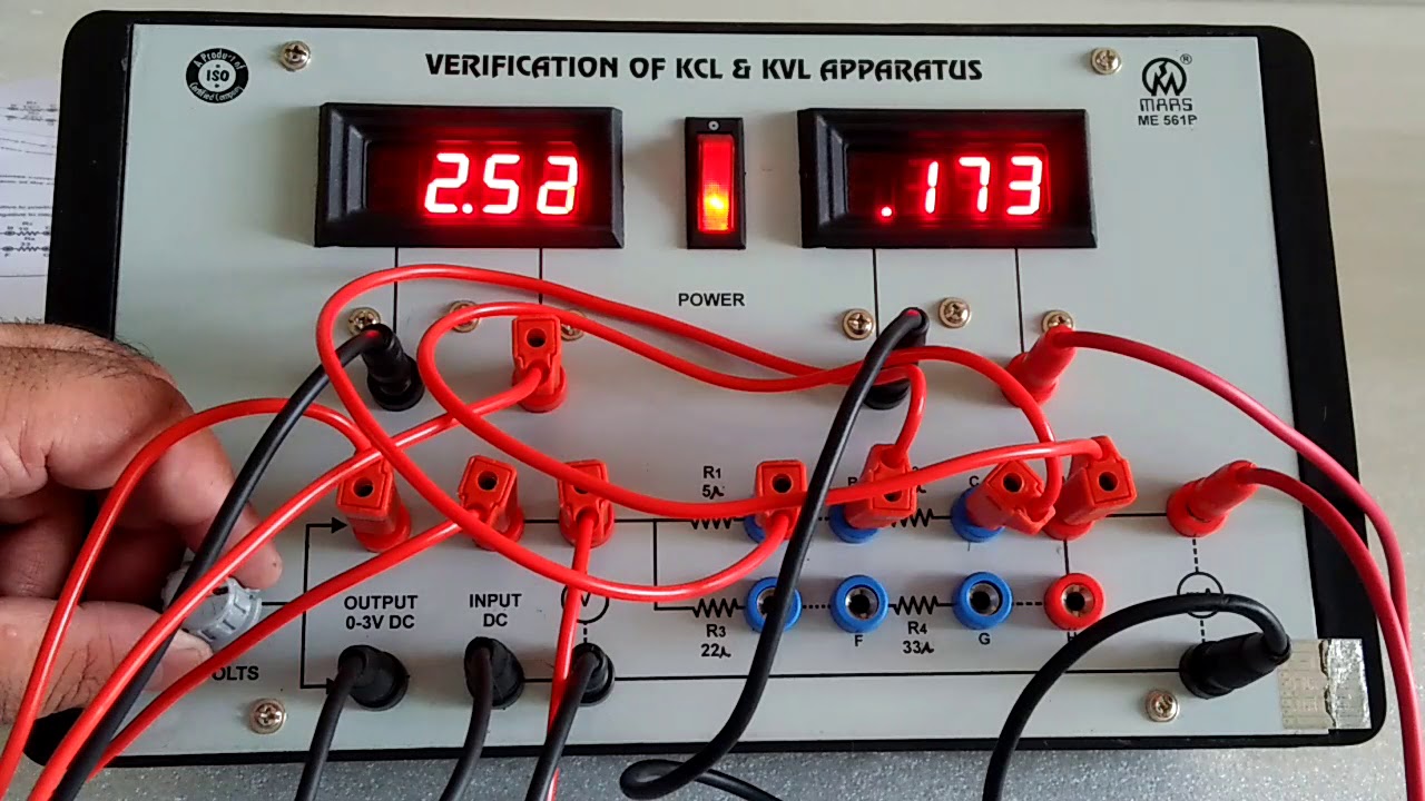 Проверка KCL и KVL компанией Mars Edpal Instruments Pvt. Ltd. (ME 561P). Часть 1: проверка KCL.
