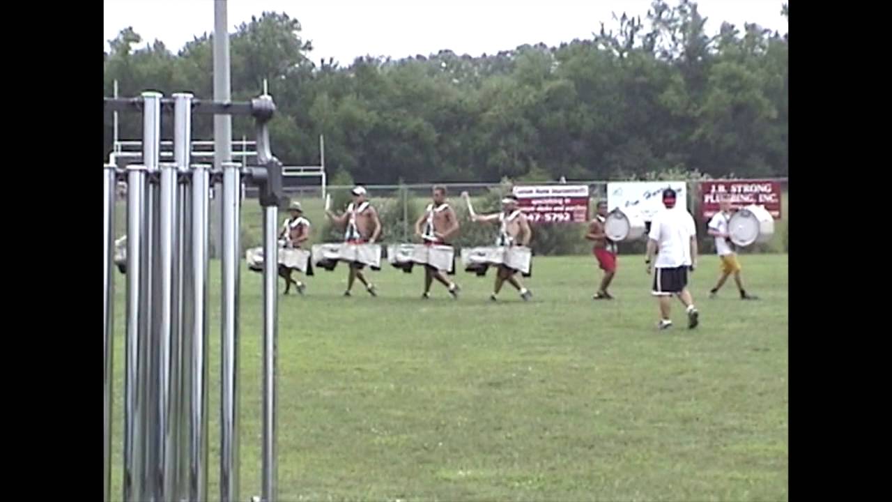 SCV 2003 percussion sectional