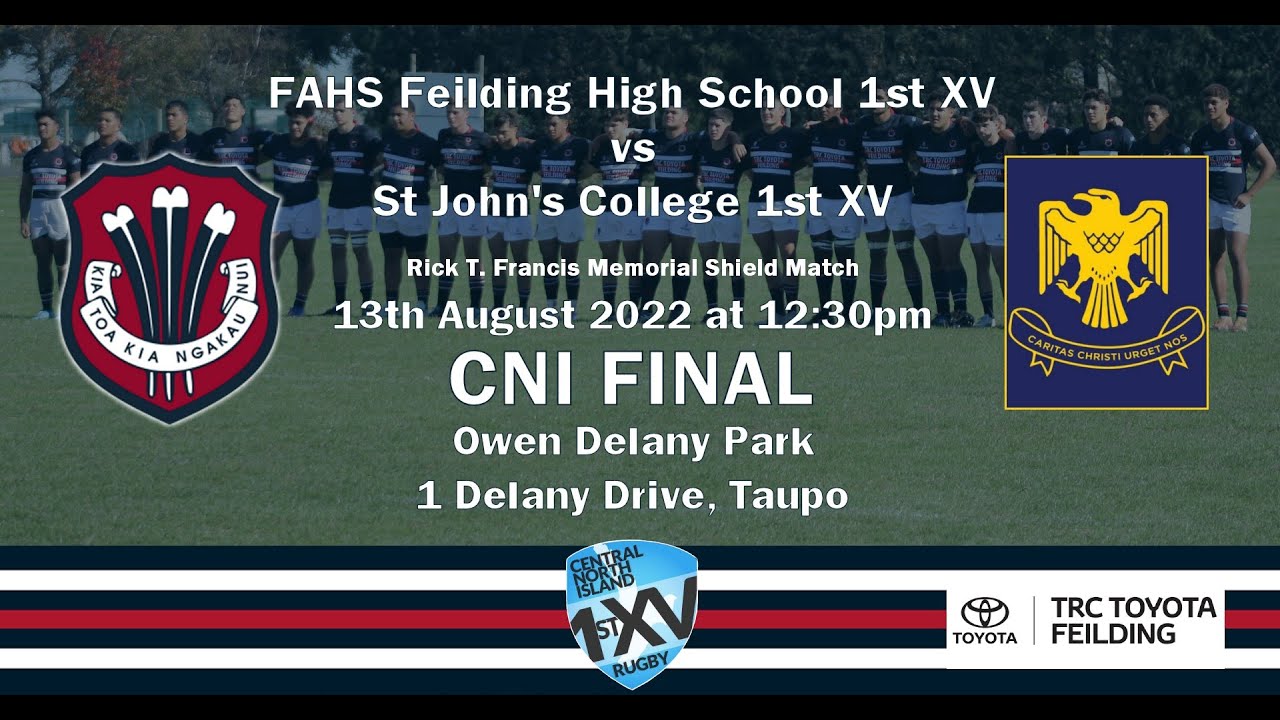 FAHS 1st XV vs SJC 1st XV - 13 August 2022 - CNI Final - Extended Highlights
