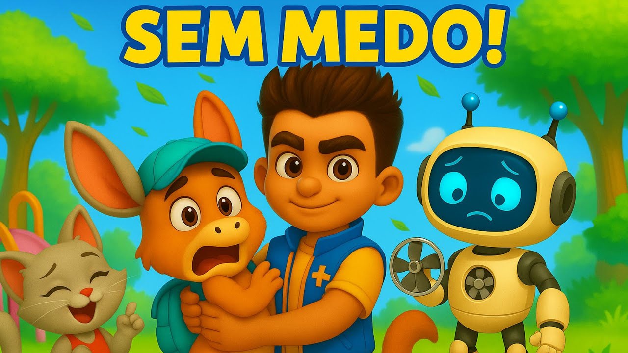 Quando Jesus Diz “Não Tenha Medo!” 🌟 Deus Cuida da Gente com Amor