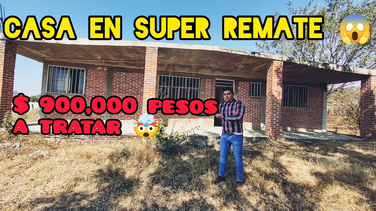 $ CASA DE 800 METROS CON TODOS LOS SERVICIOS A PRECIO DE REMATE 😱