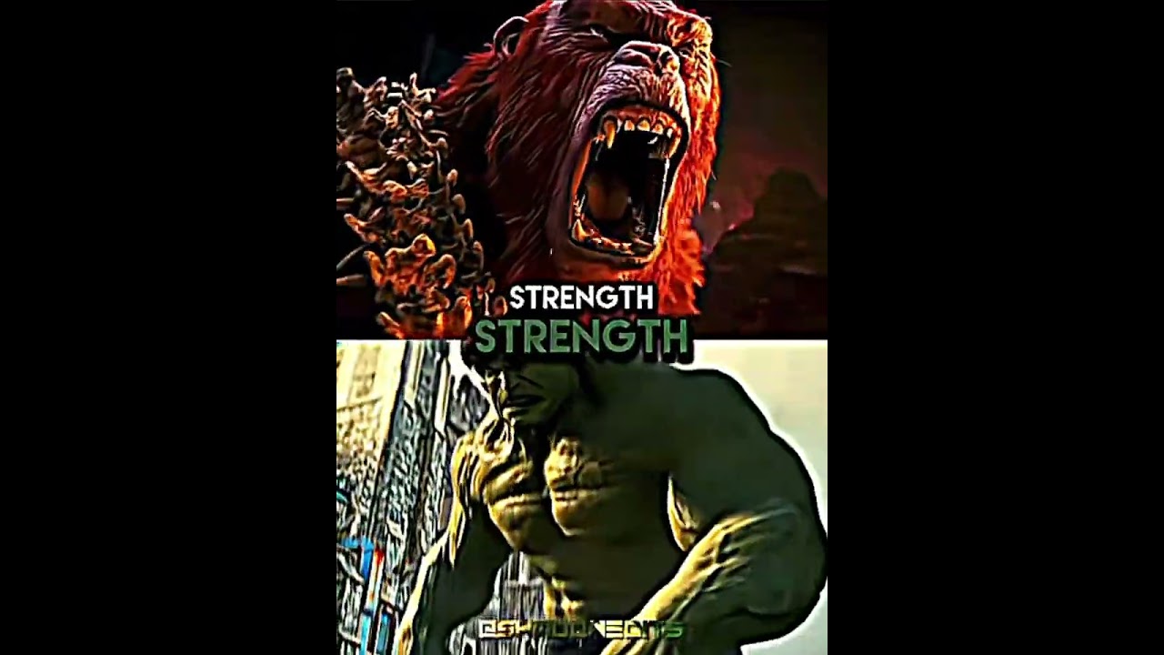 Monsterverse VS Marvel Part 5 | #viral #vsbattle #edit #song #marvel #monsterverse #1v1 #fyp #shorts