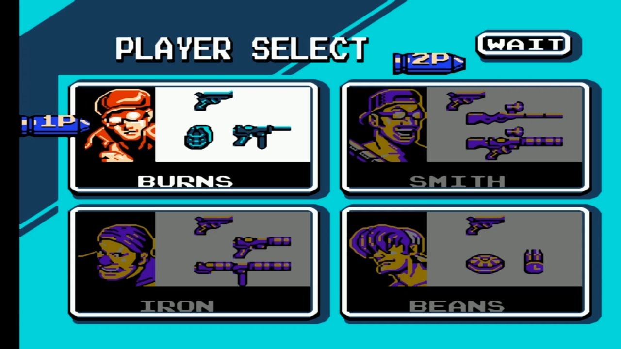Contra Force ( game điện tử 4 nút huyền thoại ) Phá đảo - NES