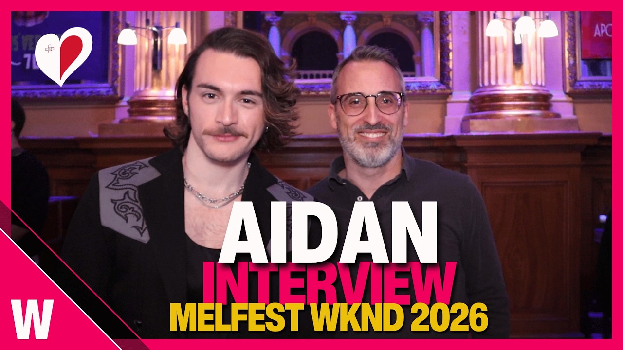🇲🇹 Aidan on finally doing preparties as a Eurovision artist | Interview Melfest Wknd