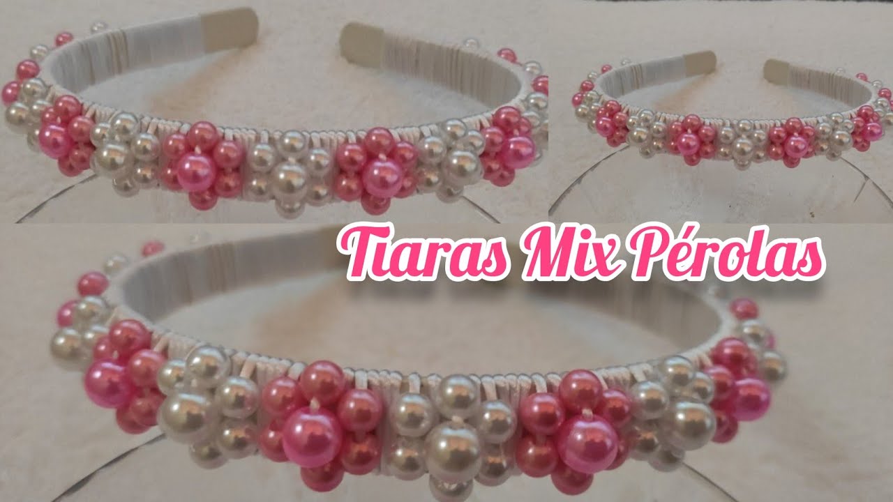 tiara sem costura