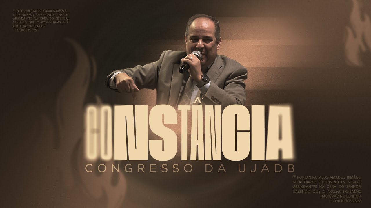 PREGA&Ccedil;&Atilde;O COM PR. SAMUEL GON&Ccedil;ALVES &ndash; CONGRESSO UJADB 2024 &ndash; TEMA: 