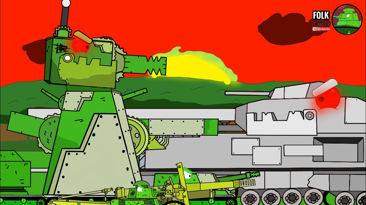 Tank cartoon การ์ตูนรถถัง ตอน : การปะทะที่ดุเดือด - Folk Channel