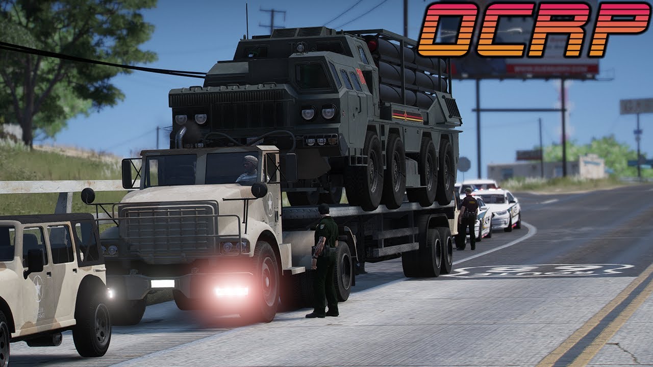 GTA RP | Military Convoy Heist in OCRP