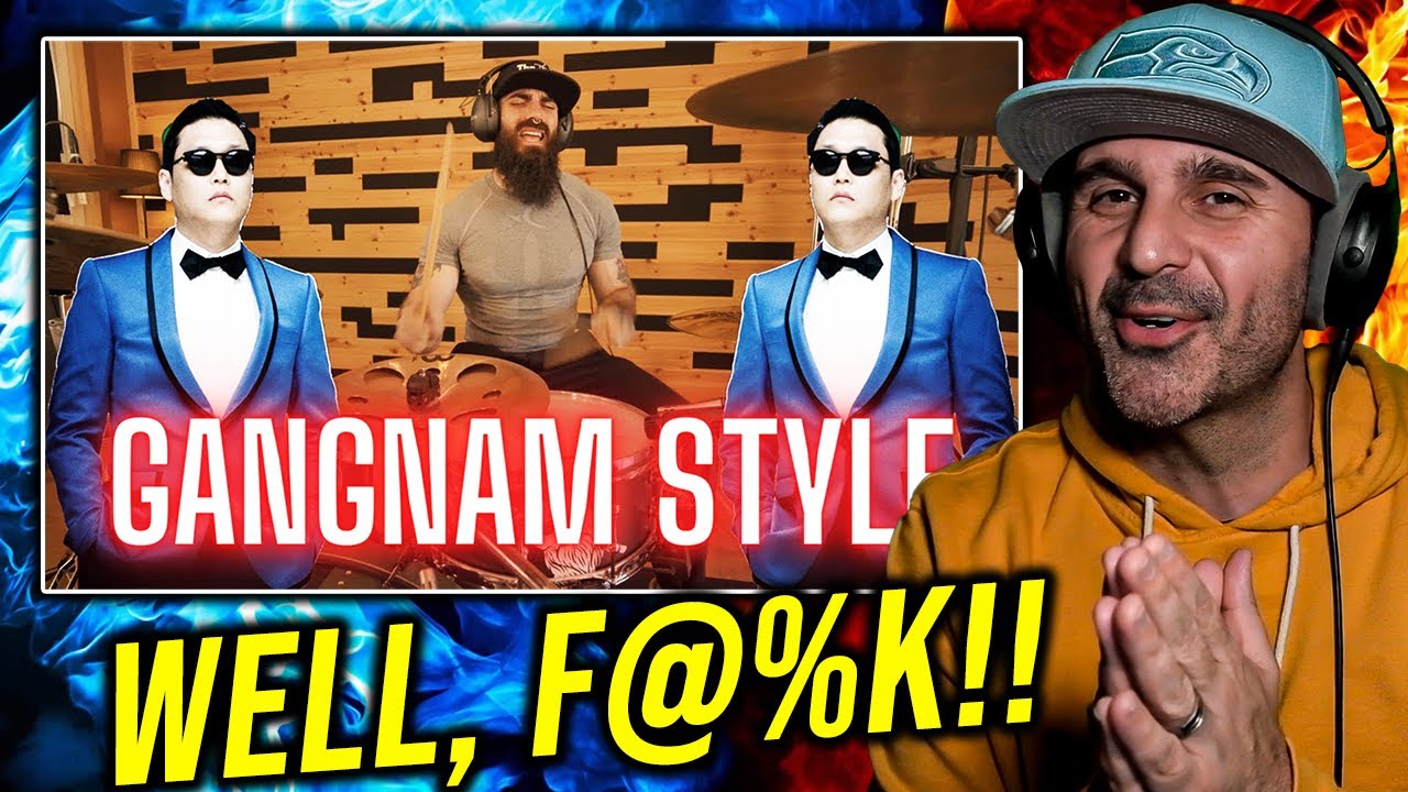 Reaction & Analysis - EL ESTEPARIO SIBERIANO Gangnam Style - Drum Cover 💥