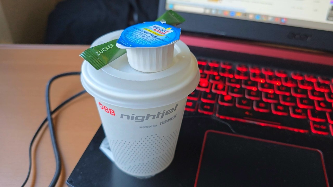 Nachtzug Berlin - Paris 🚅 Nightjet Einzelzimmer mit Dusche im Abteil