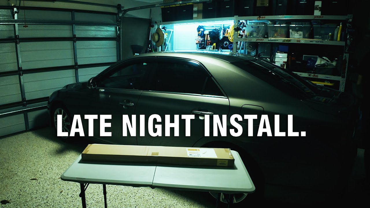 Late Night Install - A Quite Upgrade | Toyota Mark X