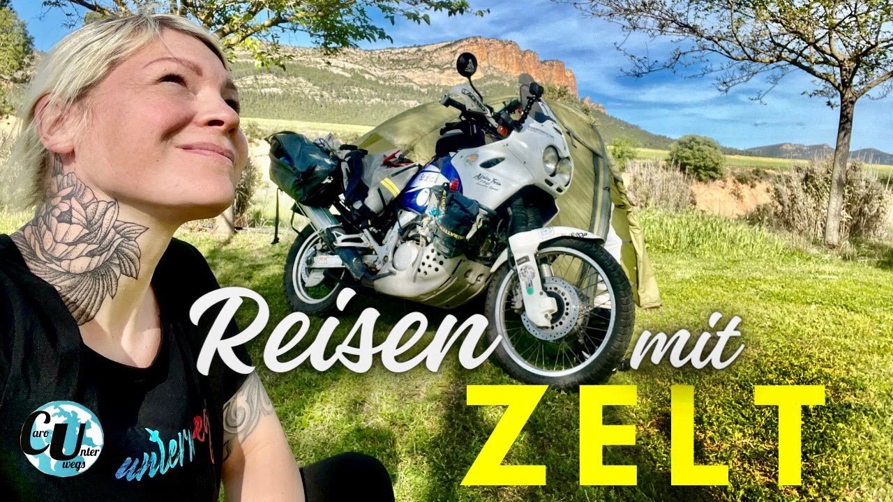 REISEN mit ZELT nach SPANIEN 🇪🇸