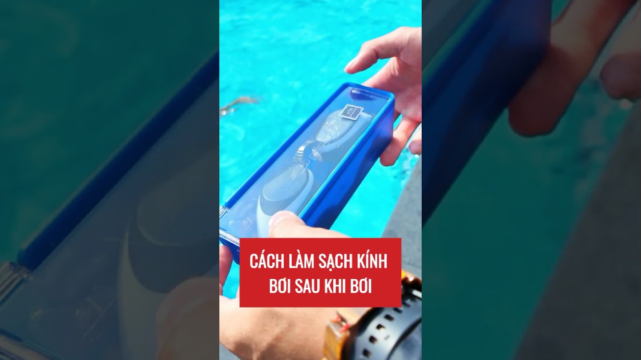 L&agrave;m sạch K&iacute;nh Bơi như thế n&agrave;o #bơi #swimming #swim #hoboi #kinhboi #yoficenter #duoinuoc #bơilội