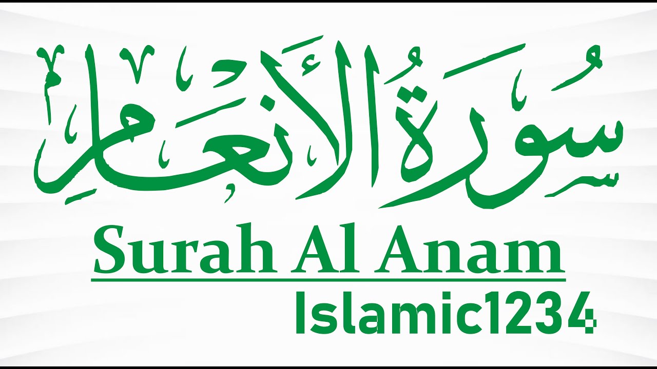 Surah Al Anam Tilawat Quran Pak | Recitation | Beautiful Voice | #quran #surahalanam | #islam #006