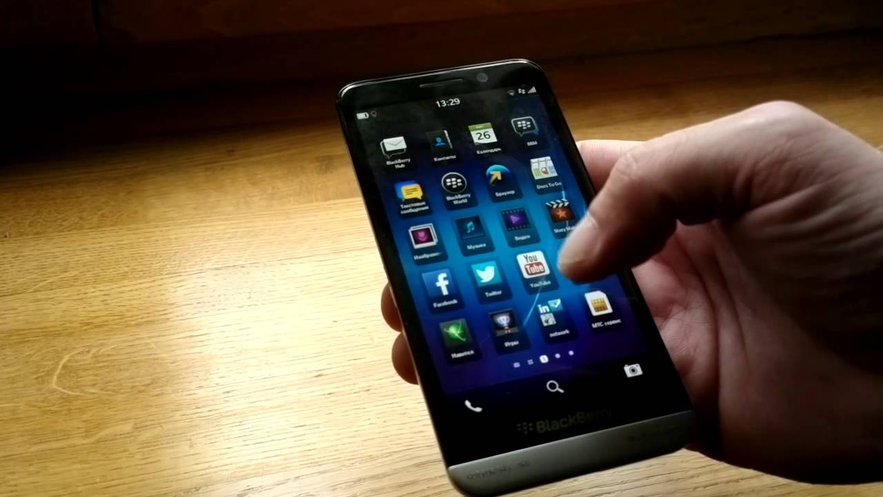 Обзор BlackBerry Z30