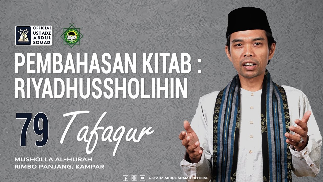 LIVE | NGAJI KITAB RIYADHUSSHOLIHIN 79 
