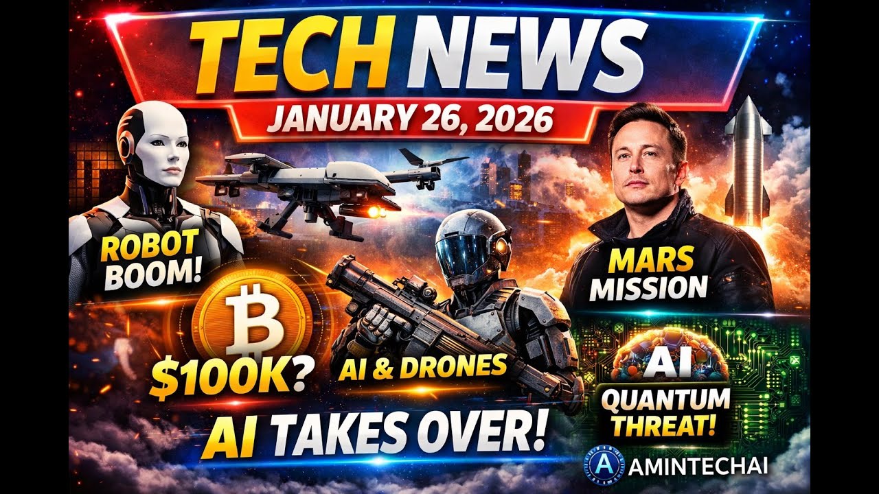 ELON MUSK'S PLAN: AI Robots on Mars & Bitcoin's Massive Pump!