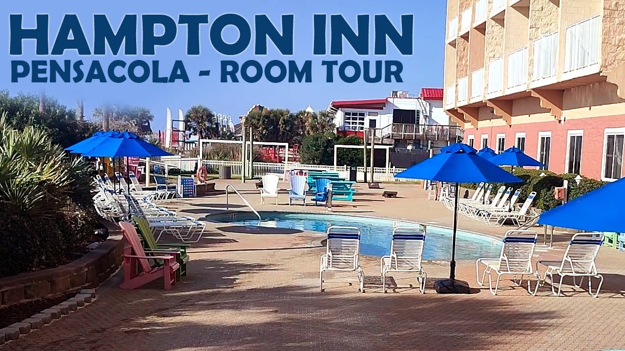 Pensacola Beach hotels | Hampton inn Room Tour | Free Breakfast | Florida best hotels