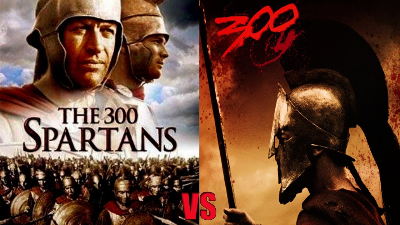 300 spartans (1962) VS 300 spartans (2006) ENG