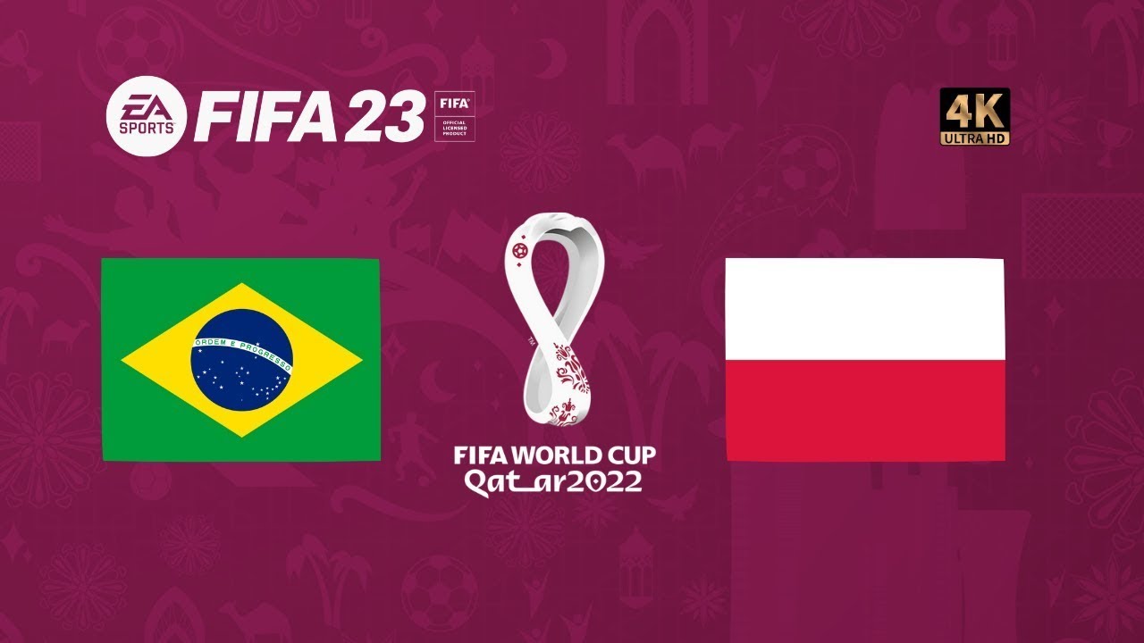 Brasil x Polônia | FIFA 23 Gameplay Copa do Mundo Qatar 2022 | Final [4K 60FPS]