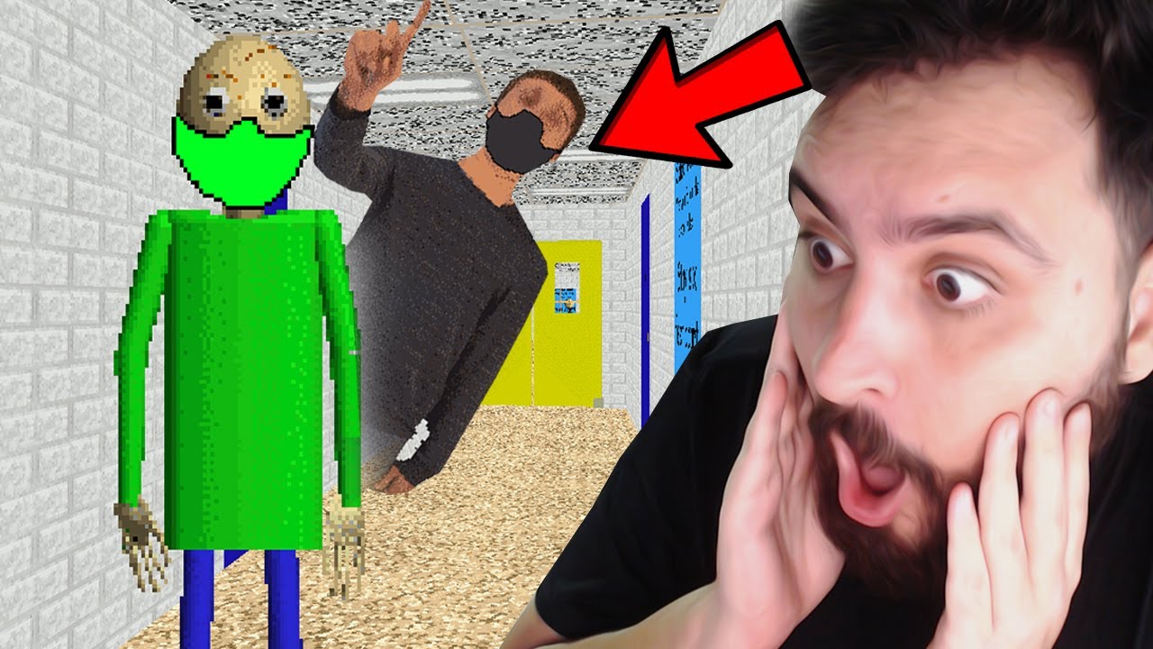NOVO FINAL INCRÍVEL! O BALDI ESTÁ PRESO EM QUARENTENA! - Baldis Basics In Education