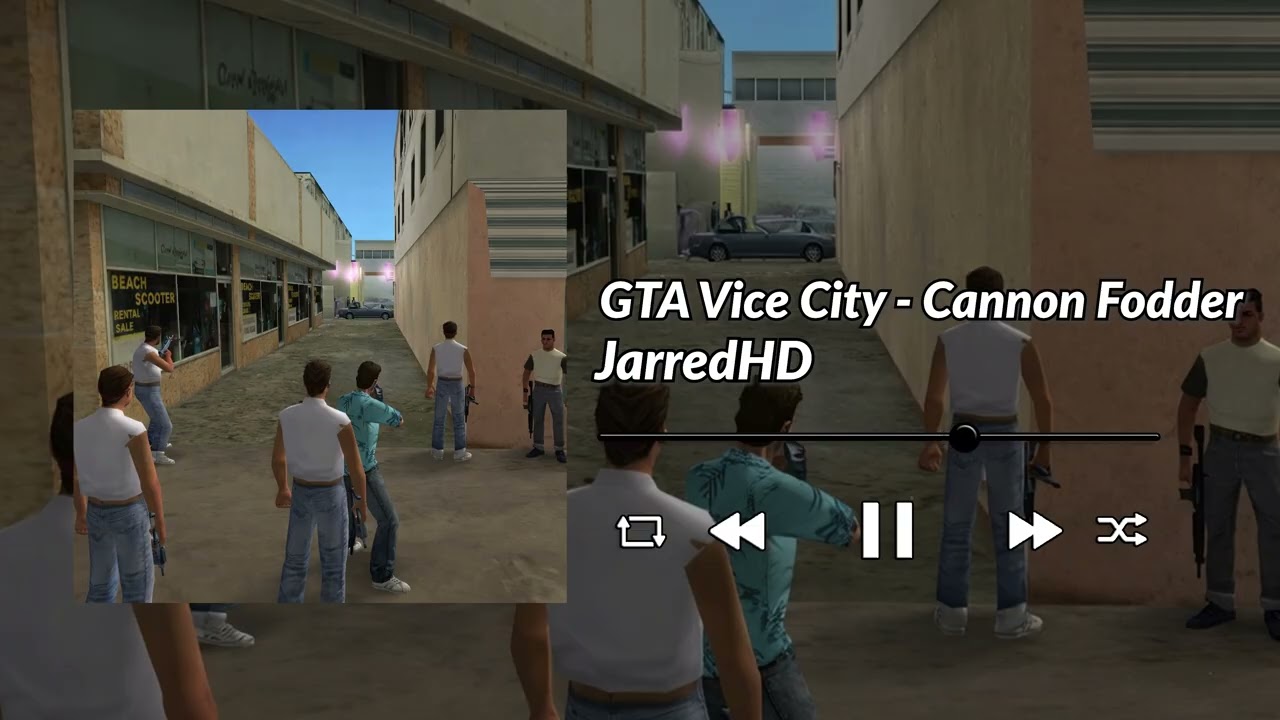 GTA Vice City - Cannon Fodder - (Official Audio)