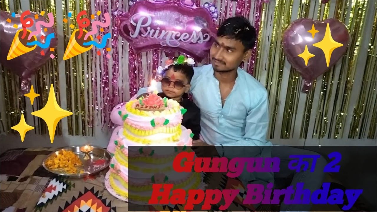 #BirthdayCelebration #FamilyVlog #CuteBaby #IndianFamilyVlog #HappyBirthdayGungun #KidsVlog