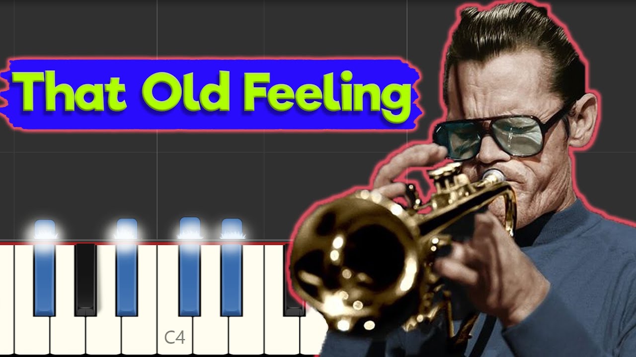 Chet Baker - That Old Feeling - Jazz Piano Tutorial