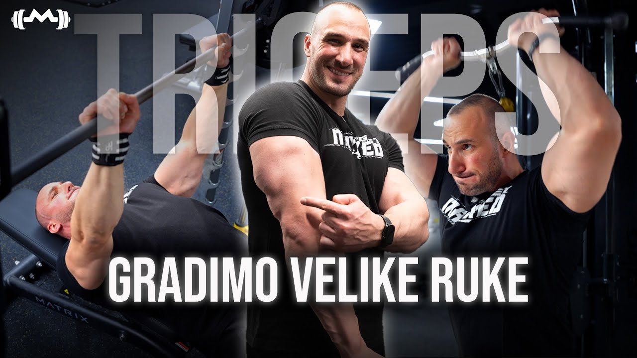 NAPADAMO TRICEPS | TRENING ZA RUKE | MAKSIM TRZIN