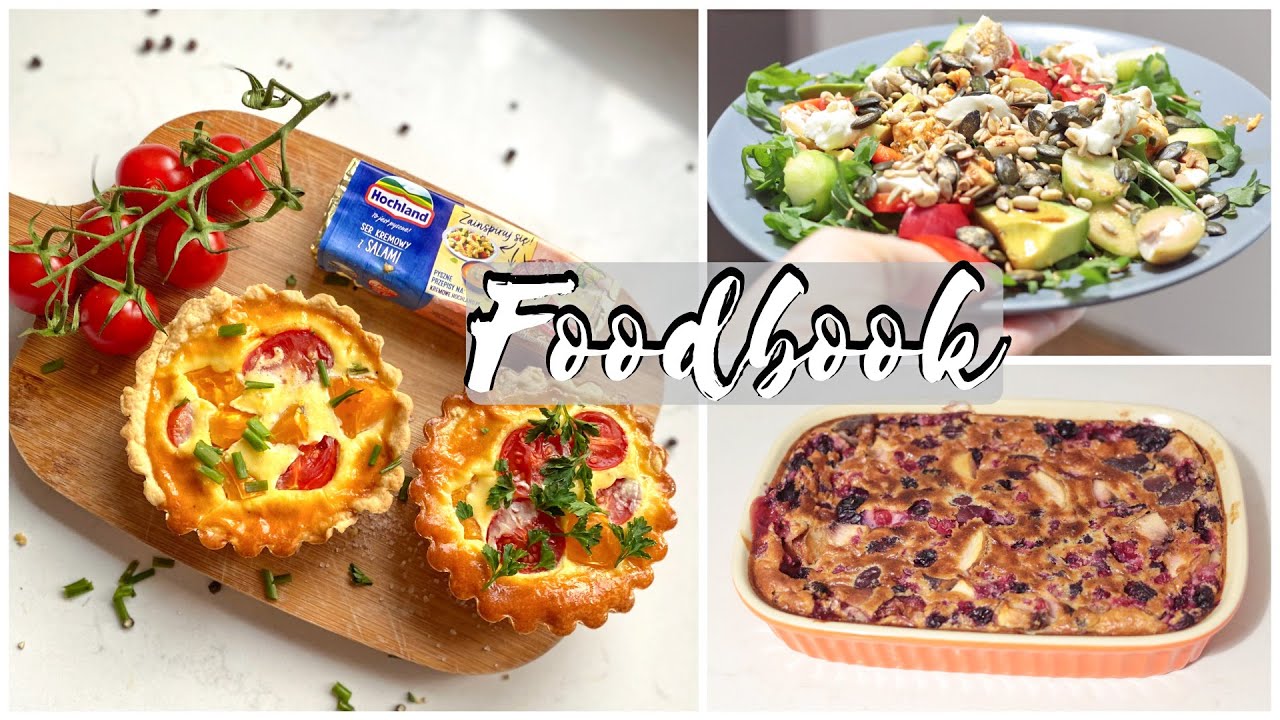 🍰 FOODBOOK 🍰 POMYSŁY NA 5 PYSZNYCH POSIŁKÓW