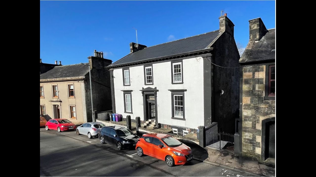 Beith. Exceptional Own-Door Lower Ground Conversion Within Historic B-Listed Building.