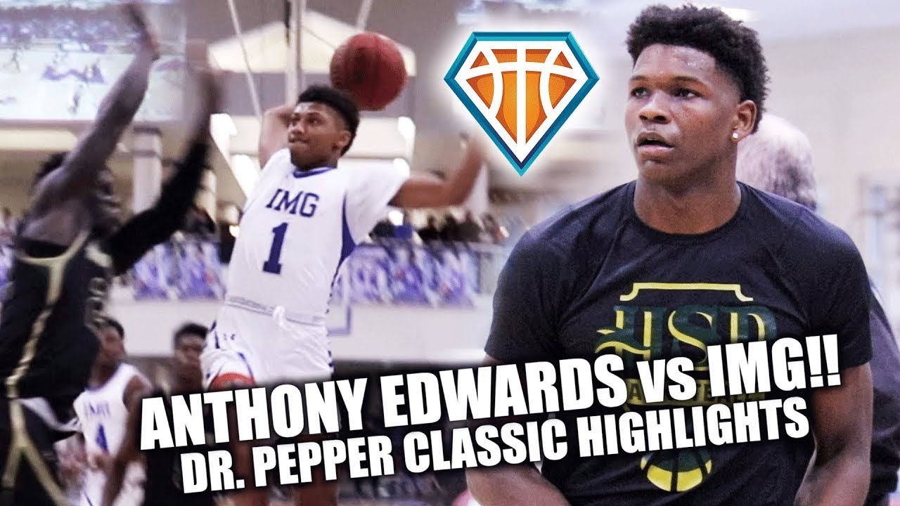 ANTHONY EDWARDS vs IMG ACADEMY WAS WILD!! | #1 Player vs #1 Team Back in 2019