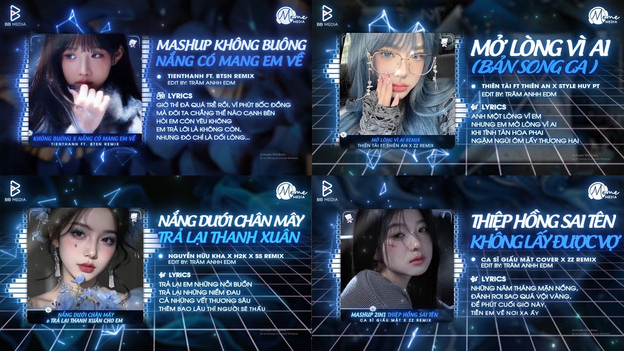 MASHUP Không Buông x Nắng Có Mang Em Về - TienThanh ft. BTSN Remix ♫ Top List Mashup Hot TikTok🍹