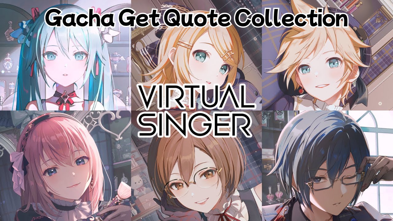 VIRTUAL SINGER Gacha Get Quote Collection (Project SEKAI 5th Anniversary Final Campaign Video)
