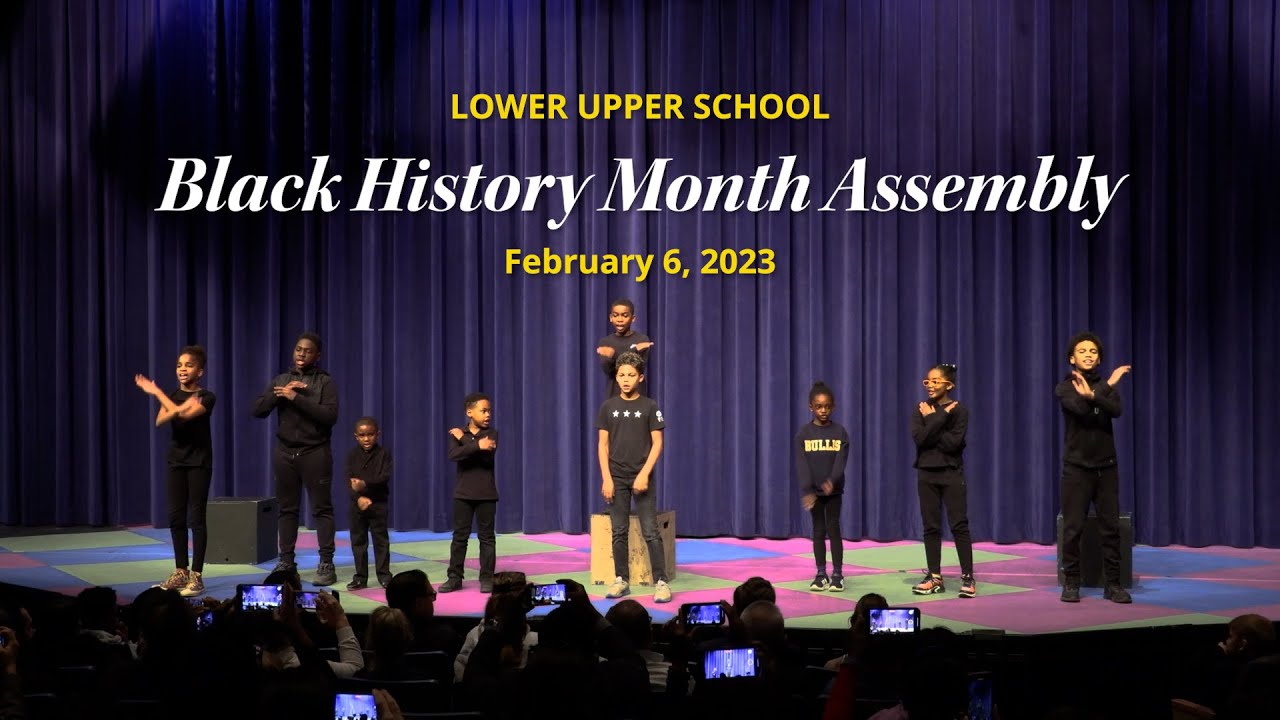 Lower School Black History Month Assembly