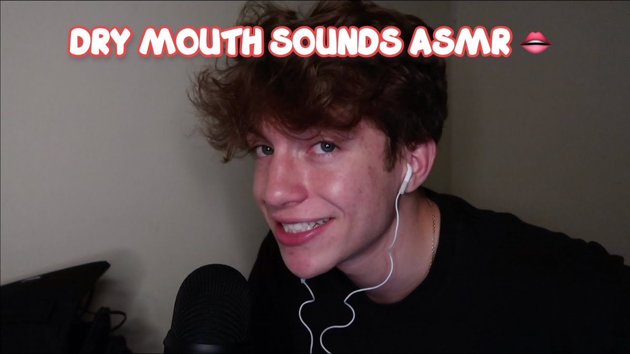 DRY MOUTH SOUNDS & INAUDIBLE WHISPERING ASMR