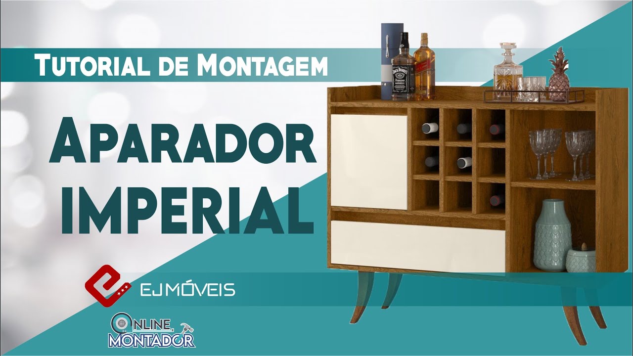 Como montar aparador | Aparador Imperial EJ Móveis